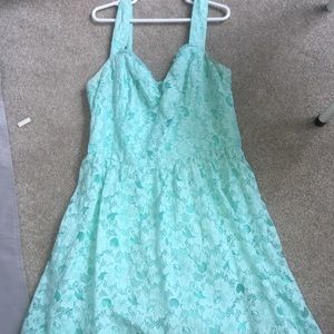 Mint Green Dress- Hollister